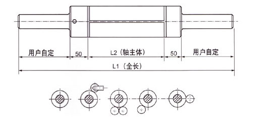 板條式氣脹軸